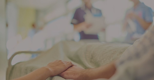 person in hospital after injury
